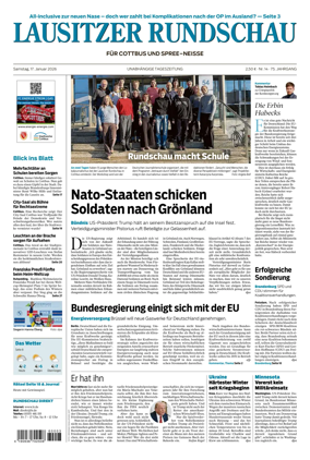 Cover of Lausitzer Rundschau