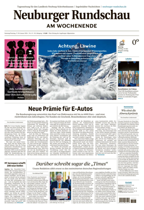 Cover of Neuburger Rundschau