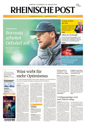 Cover of Rheinische Post - Monchengladbach and Korschenbroich