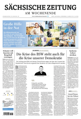 Cover of Sächsische Zeitung  (Freital)