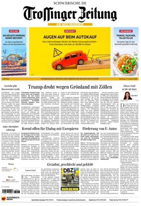 Cover of Trossinger Zeitung