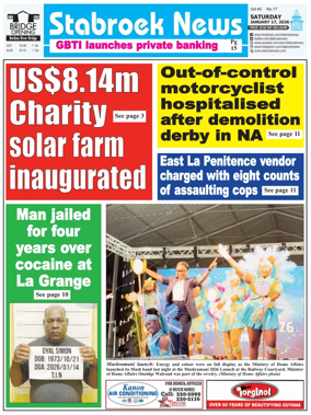 Cover of Stabroek News