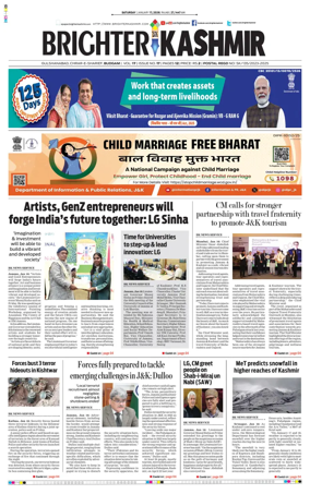 Cover of Brighter Kashmir