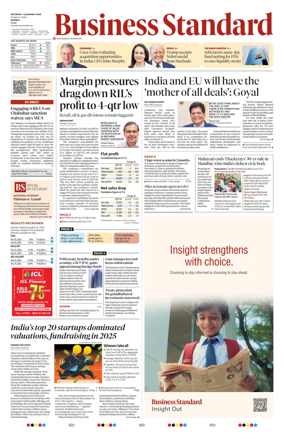 Cover of Business Standard