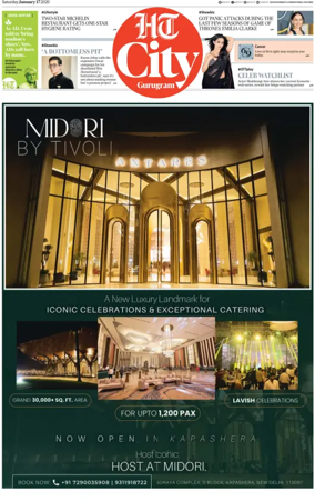 Cover of Hindustan Times (Gurgaon) - City