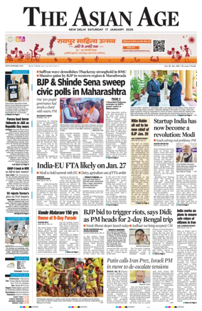 Cover of The Asian Age