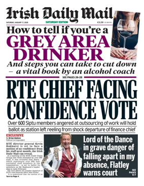 Cover of Irish Daily Mail