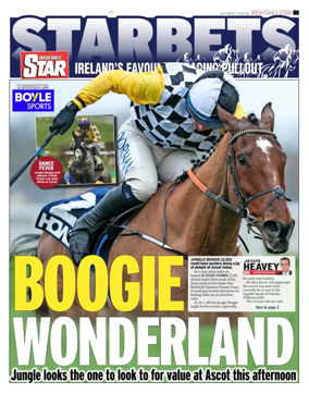 Cover of Irish Daily Star - Starbets