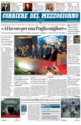 Cover of Corriere del Mezzogiorno (Puglia)
