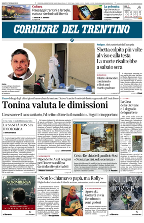 Cover of Corriere del Trentino