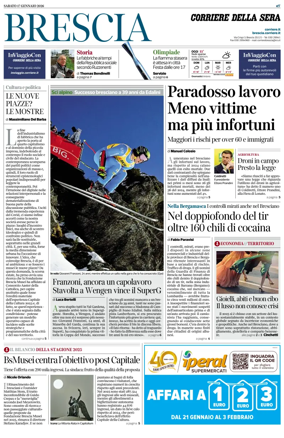 Cover of Corriere della Sera (Brescia)