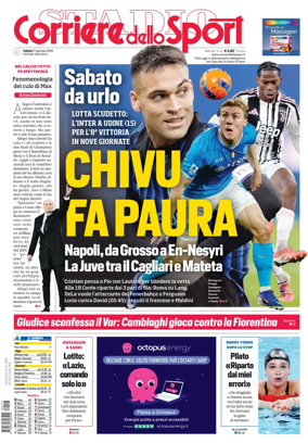 Cover of Corriere dello Sport