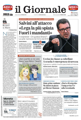 Cover of Il Giornale (Italy)