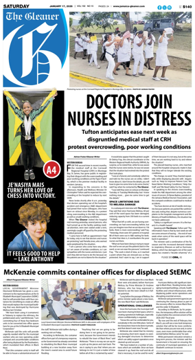 Cover of Jamaica Gleaner