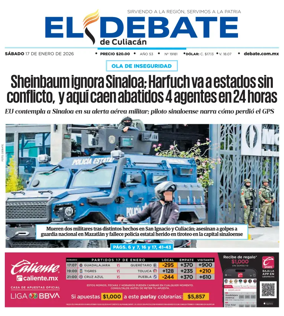 Cover of El Debate de Culiacan