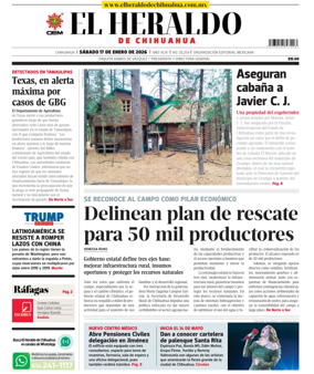 Cover of El Heraldo de Chihuahua