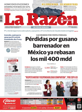 Cover of La Razón de México