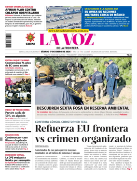 Cover of La Voz de la Frontera