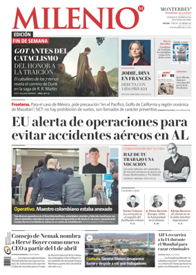 Cover of Milenio Monterrey