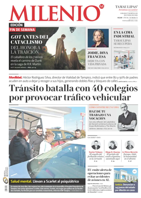 Cover of Milenio Tamaulipas
