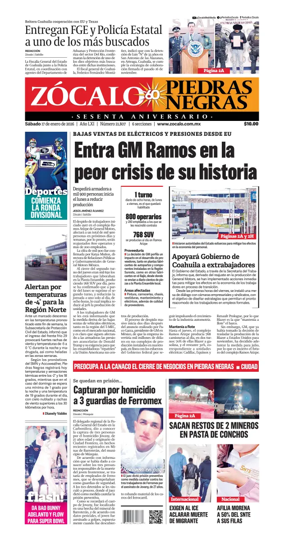 Cover of Zocalo Piedras Negras