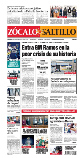 Cover of Zocalo Saltillo