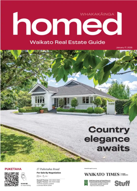 Cover of Homed Waikato Region