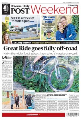 Cover of Rotorua Daily Post