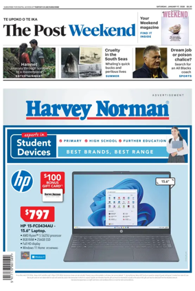 Cover of The Dominion Post