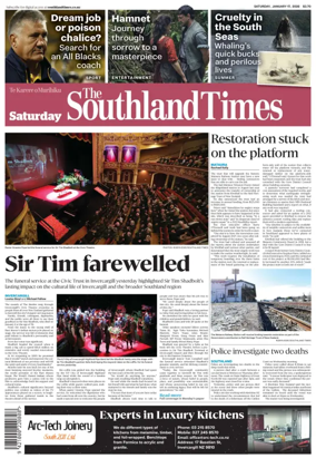 Cover of The Southland Times
