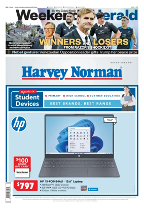 Cover of Weekend Herald