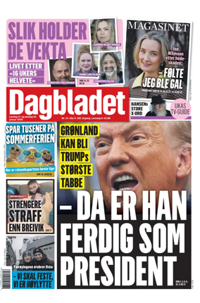 Cover of Dagbladet