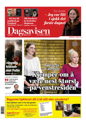Cover of Dagsavisen
