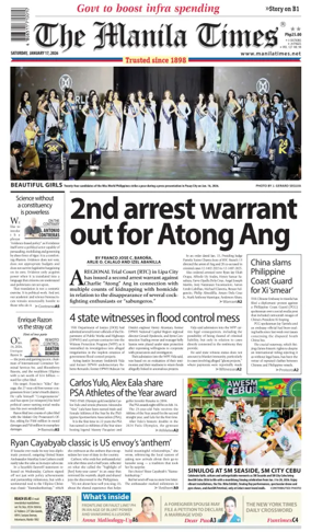 Cover of The Manila Times