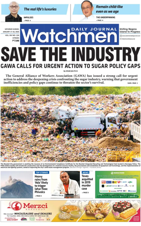 Cover of Watchmen Daily Journal