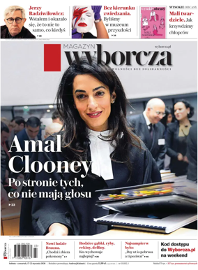 Cover of Gazeta Wyborcza