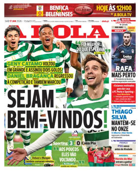 Cover of A BOLA (Portuguese)