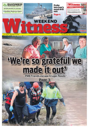 Cover of The Weekend Witness (South Africa)