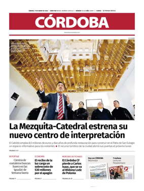 Cover of Diario Cordoba