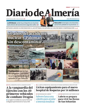 Cover of Diario de Almeria