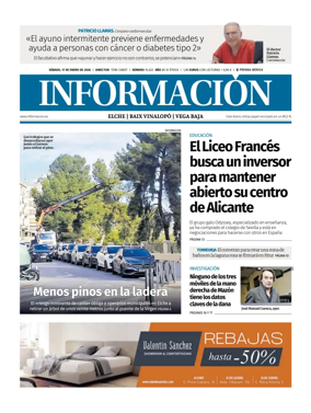 Cover of Diario Informacion (Elche y Vega Baja)