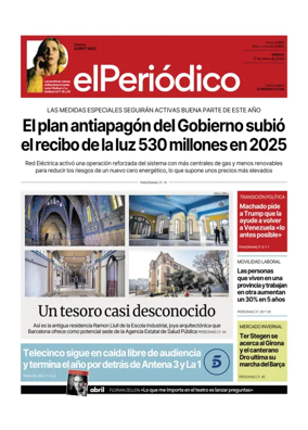 Cover of El Periodico - Castellano