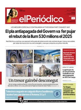 Cover of El Periodico - Catala