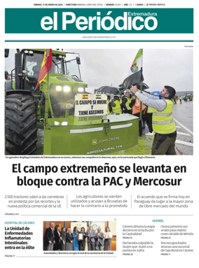 Cover of El Periodico Extremadura