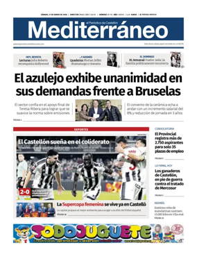 Cover of El Periodico Mediterraneo