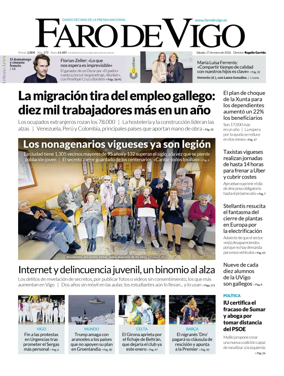 Cover of Faro de Vigo