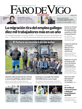 Cover of Faro de Vigo (Ourense)