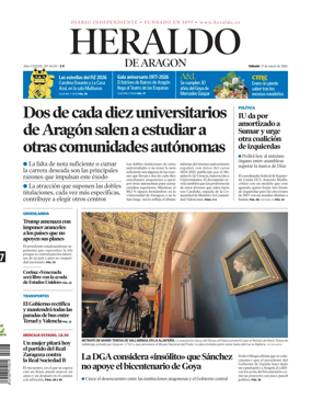 Cover of Heraldo de Aragon