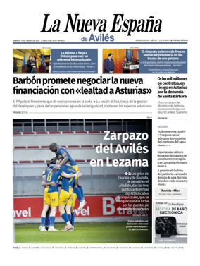 Cover of La Nueva Espana (Aviles)