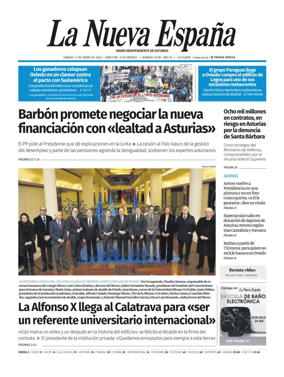 Cover of La Nueva Espana (Oviedo)